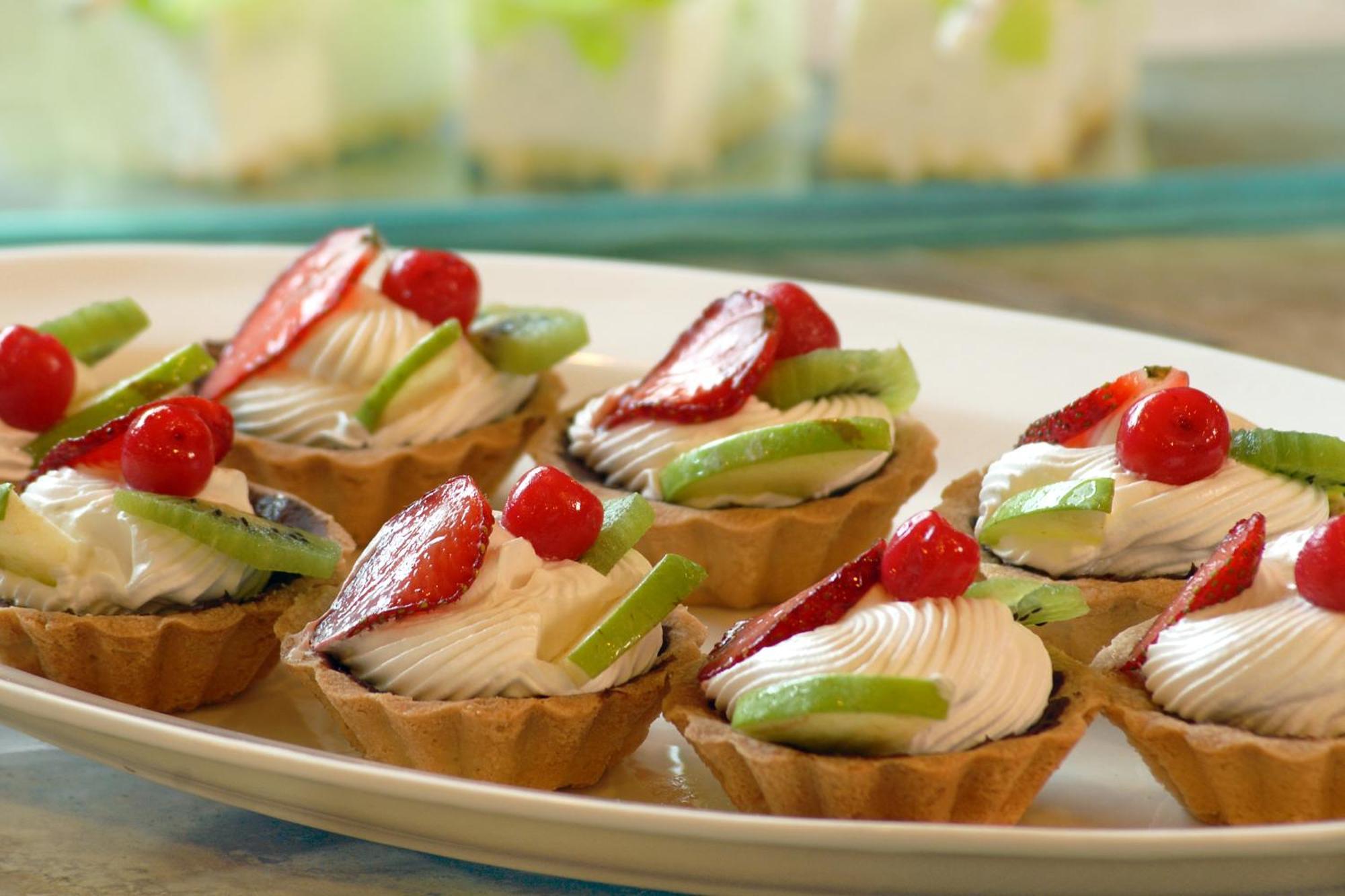 포춘 Jp 팰리스 호텔 마이소르 외부 사진 Fruit tartlets